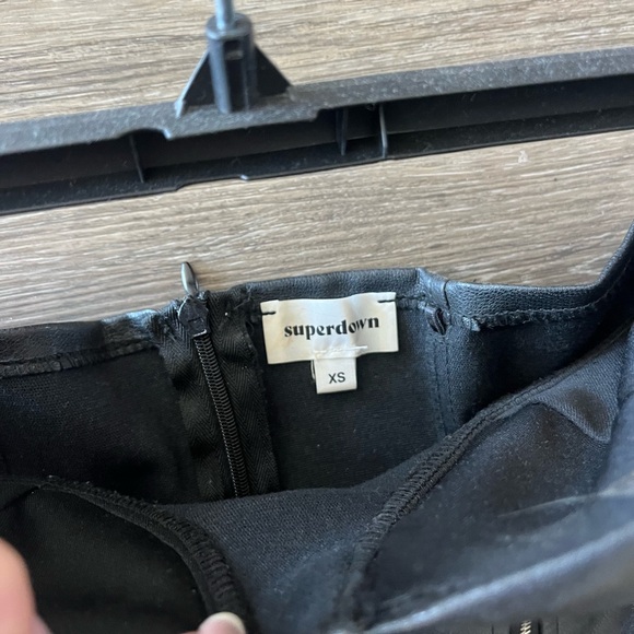 Superdown leather dress - Picture 2 of 4